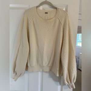 Free People Boucle pullover sweater